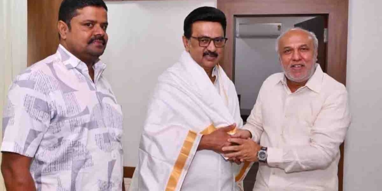 Rauff Hakeem Meets Tamil Nadu CM M. K. Stalin to Strengthen Sri Lanka–Tamil Nadu Ties
