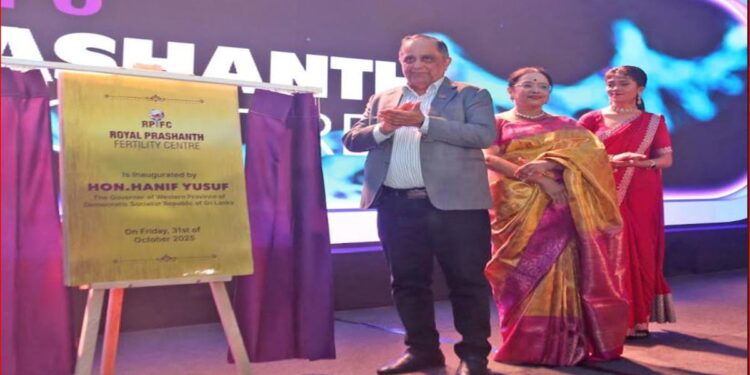 Royal Prashanth Fertility Centre Marks a New Era in Fertility Care in Sri Lanka
