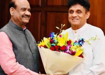 Sajith Meets Indian Lok Sabha Speaker Om Birla — Discusses Strengthening Indo-Lanka Parliamentary Cooperation! [VIDEO & PHOTOS] | Sri Lanka Latest News