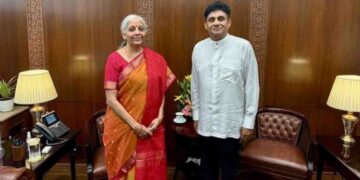 Sajith Premadasa Meets Indian Finance Minister to Strengthen Sri Lanka–India Economic Cooperation