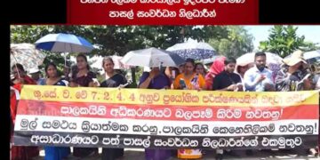 School Development Officers Protest Outside Presidential Secretariat Seeking Entry to Teaching Service