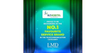 SLT-MOBITEL once again recognised as Sri Lanka’s leading telecommunications brand among Favourite Service Brands