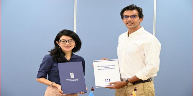 UNDP and Hirdaramani Apparel Sign MOU to Launch Next Phase of Market-Oriented Home Gardens Initiative