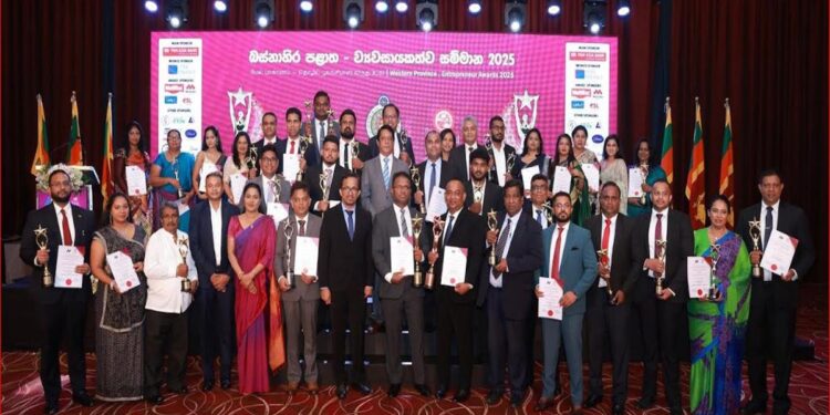 Entrepreneurial Excellence Honored at the Western Province Entrepreneur Awards 2025 by the National Chamber and NEDA