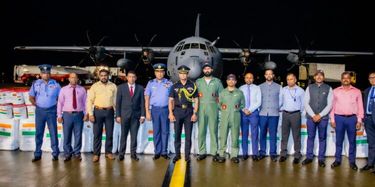 India Rushes Humanitarian Aid to Sri Lanka as Disaster Relief