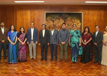 Indian delegation from Ministry of Finance visits SL