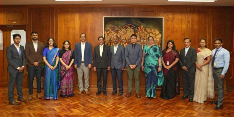 Indian delegation from Ministry of Finance visits SL