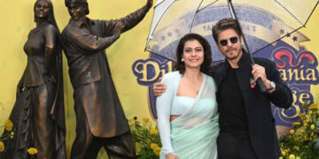 Shah Rukh Khan and Kajol Unveil DDLJ Statue in London Marking 30 Years of the Iconic Film