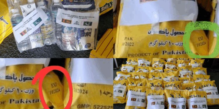 International Media Report Some Expired Items Found in Humanitarian Aid Shipment to Sri Lanka