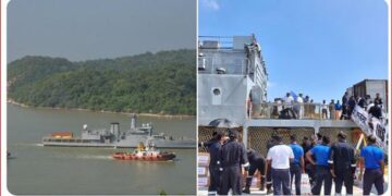  INS Sukanya Arrives in Trincomalee with Essential Relief Supplies