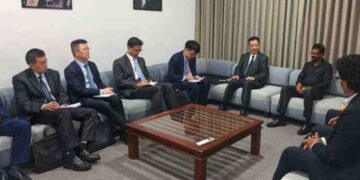 High-Level Chinese Communist Party Delegation Meets JVP Leadership in Colombo