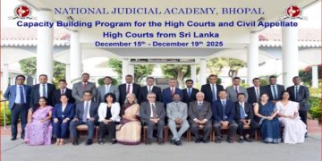 Sri Lankan High Court Judges attend Knowledge Exchange and Capacity-Building Program in India