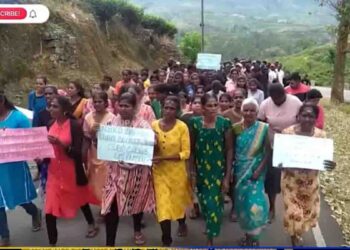 Plantation Residents Protest for Safe Land After Landslides