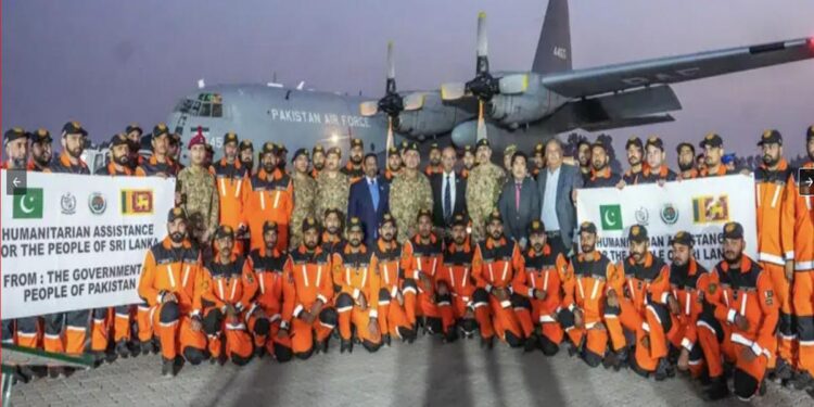 Pakistan Sends Search-and-Rescue Specialists to Aid Sri Lanka’s Cyclone Response