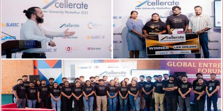 SLASSCOM Empowers Young Innovators through Xcellerate Inter University Hackathon 2025