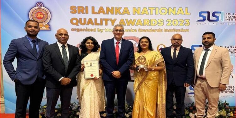 Serendib Flour Mills recognized for excellence at National Quality Awards