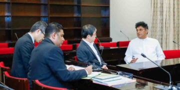 Sajith Premadasa Meets Japanese Ambassador to Discuss Disaster Relief and Infrastructure Support