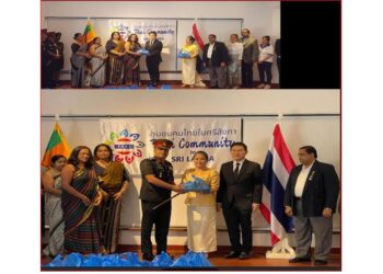 Thai Community in Sri Lanka together with Royal Thai Embassy Organizes Disaster Relief Donation