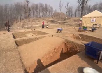 Ancient Buddhist Site From Kushan Era Unearthed in Baramulla’s Jehanpora