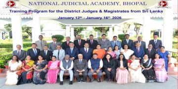 30 District Court Judges from Sri Lanka attend Capacity-building Programme in India