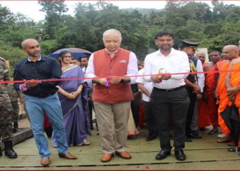 First Bailey Bridge Opened under Indian Aid for Post-Ditwah Reconstruction
