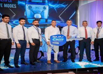 DPMC unveils Bajaj electric three-wheeler in Sri Lanka, setting a new benchmark in sustainable mobility