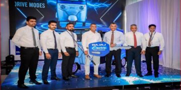 DPMC unveils Bajaj electric three-wheeler in Sri Lanka, setting a new benchmark in sustainable mobility