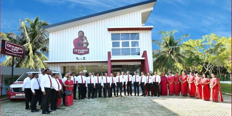 Ceylinco Life first to open eco-friendly branch on company land in Ambalantota