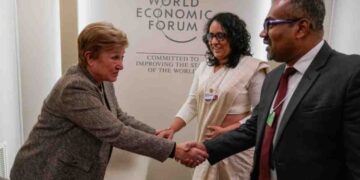 Prime Minister Harini Amarasuriya Meets IMF Managing Director Kristalina Georgieva in Geneva