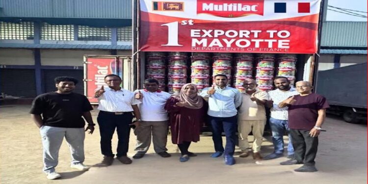 Macksons Paints Lanka Records First Paint Export to Mayotte Comoros
