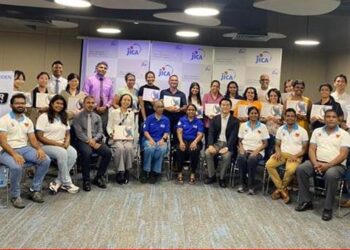 Nihon Kohden empowers JICA Sri Lanka with lifesaving skills training