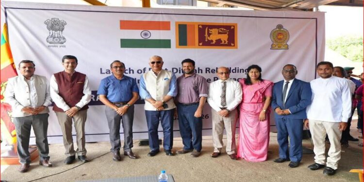 India Begins Grant-Funded Restoration of Northern Railway Line in Sri Lanka