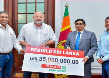 SPAR Group, South Africa, Pledges Rs. 35 Mn to the ‘Rebuild Sri Lanka’ Fund