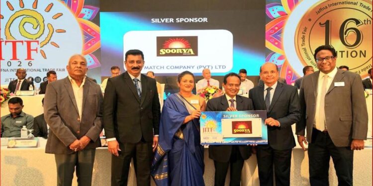 Sun Match Company’s Soorya Brand Shines as Silver Sponsor of Jaffna International Trade Fair (JITF) 2026