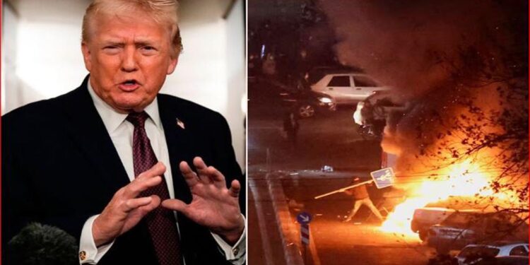 Trump Calls on Iranians to Sustain Protests, Promises Incoming Support