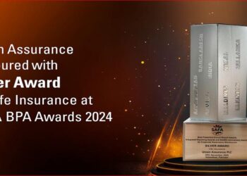 Union Assurance Honoured with Silver Award for Life Insurance at SAFA BPA Awards 2024