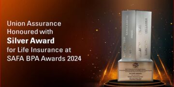 Union Assurance Honoured with Silver Award for Life Insurance at SAFA BPA Awards 2024