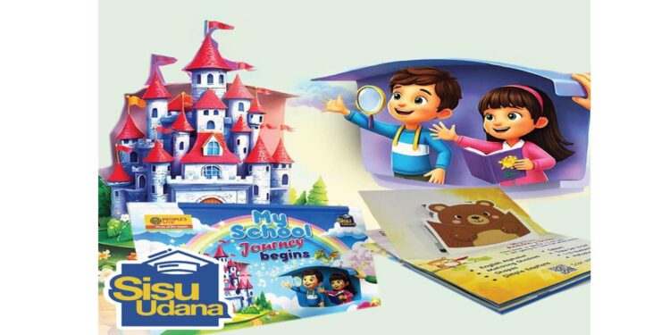 People’s Bank Presents Gifts to Children on their First Day of School