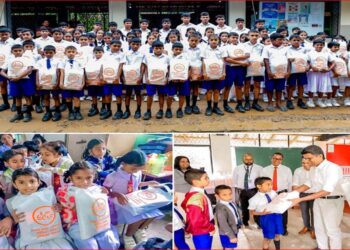 Atlas Axillia Donates Rs.7 Million Worth of School Supplies to Support Disaster-Affected Children
