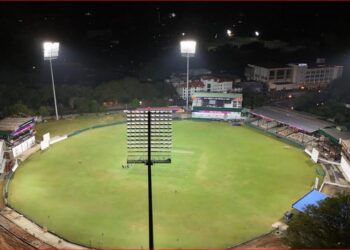 DIMO Lights Up SSC for International Day-Night Cricket