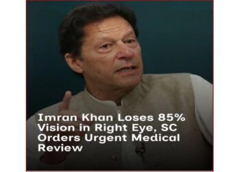 Pakistan Supreme Court Orders Urgent Medical Review for Imran Khan After Vision Loss Report