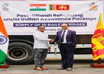 India Delivers 10 additional Bailey Bridges to Sri Lanka to Boost Post-Cyclone Connectivity