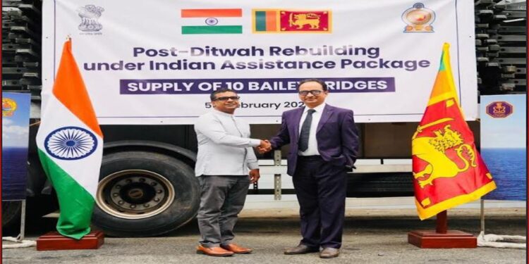 India Delivers 10 additional Bailey Bridges to Sri Lanka to Boost Post-Cyclone Connectivity