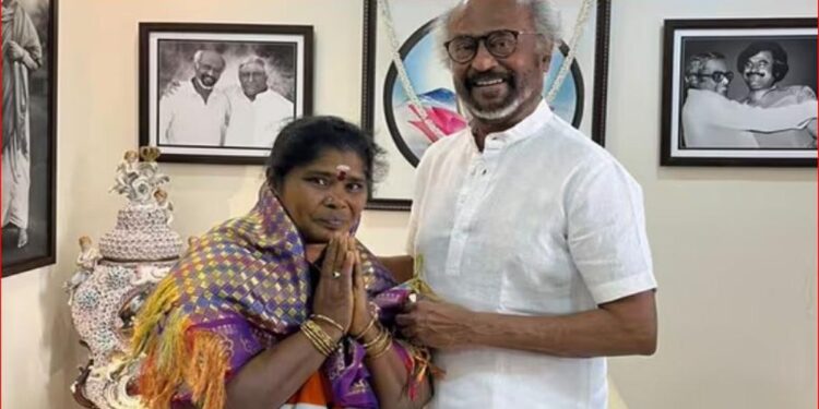 “Rajinikanth Rewards Honesty with Golden Gesture in Chennai