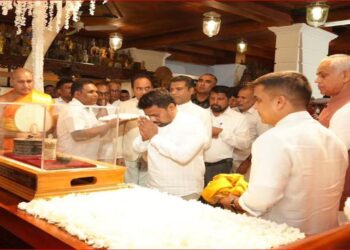 President Leads Veneration at Holy Devnimori Relics Exposition