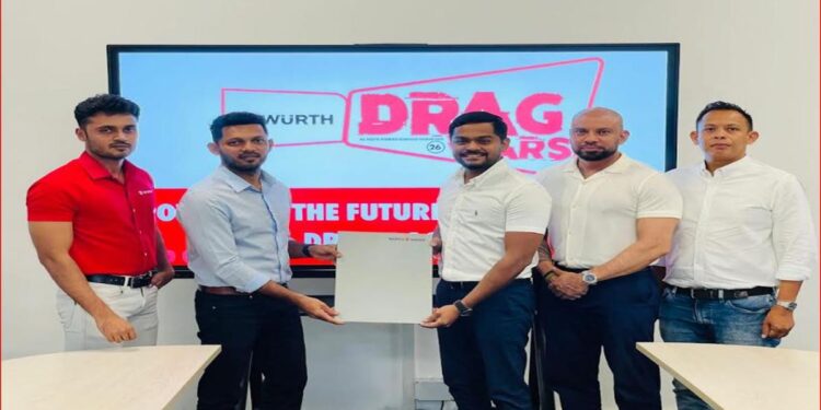 Colombo Racing Club Organizes “Würth Drag Wars” on 28th March as Thrilling Night-time Extravaganza