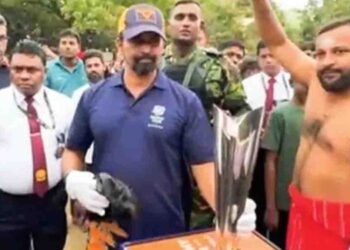 Tension at Nallur Temple Over 2026 T20 World Cup Trophy Visit