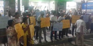 SJB Leads Protest in Ampara Over Coal Scam, Rising Fuel and Electricity Costs