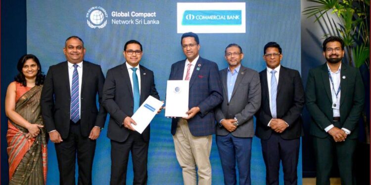 ComBank becomes Patron of two Working Groups of UNGC Network Sri Lanka