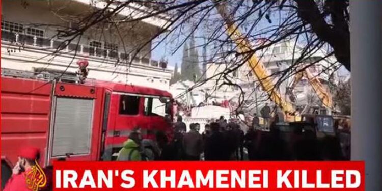 Khamenei Killed as US–Israel Strikes Rock Iran; Region on Brink Amid Escalating Retaliation